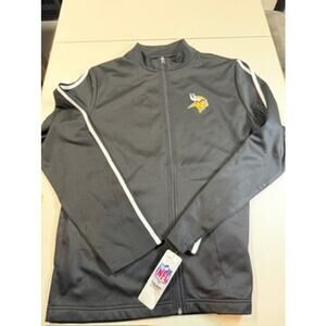 Minnesota Vikings NFL Team Apparel Zip-Up Jacket